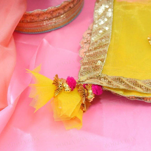 Sunkissed Yellow Thali Cover