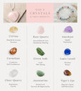Education Crystal Healing Bracelet⎮Rose Quartz, Amethyst, Lapiz Lazuli