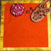 24x24 INCH Designer Velvet Pooja Aasan