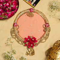 Rosy Elegance Seive for Karwa Chauth