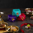 Dodha, Milk Cake & Chocolate Burfi Mithai Set (Small)