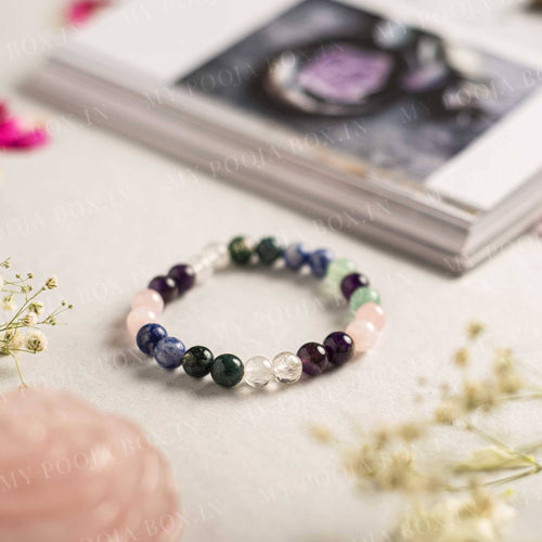 Rose Quartz Crystal Bracelet | Love, Self-Love, & Healing – Crystal Charm  Shop