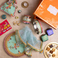 Mint Petunia Gift Box for Karwa Chauth