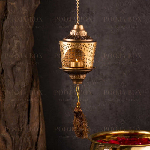Impressive Floral Misbah Tlight Holder Hanging Limited Edition